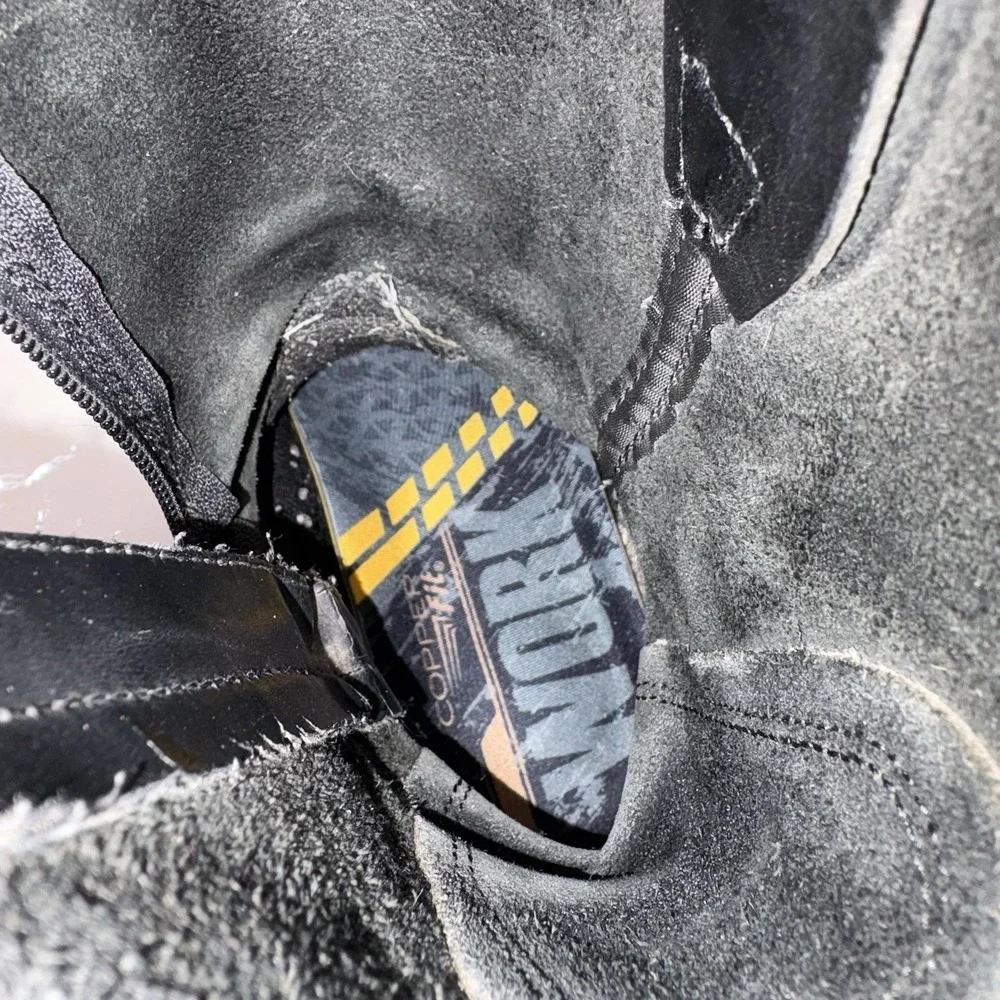 Harley Davidson Ransom Harness Boots Men US 11.5 Black Leather Motorcycle D91294